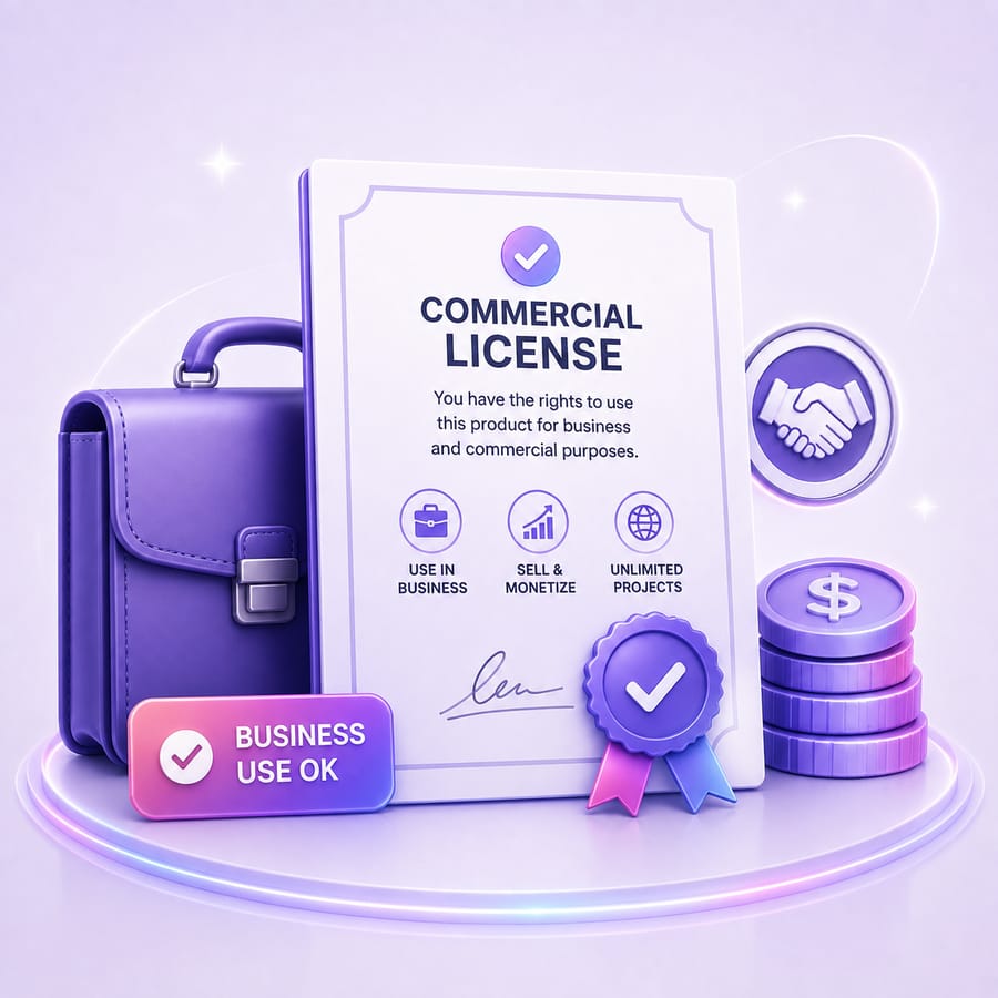 Commercial License bonus preview