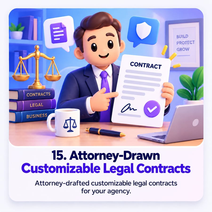 15 Attorney-Drawn Customizable Legal Contracts