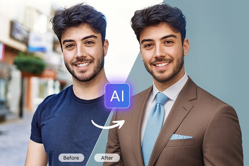 AI generated professional photo