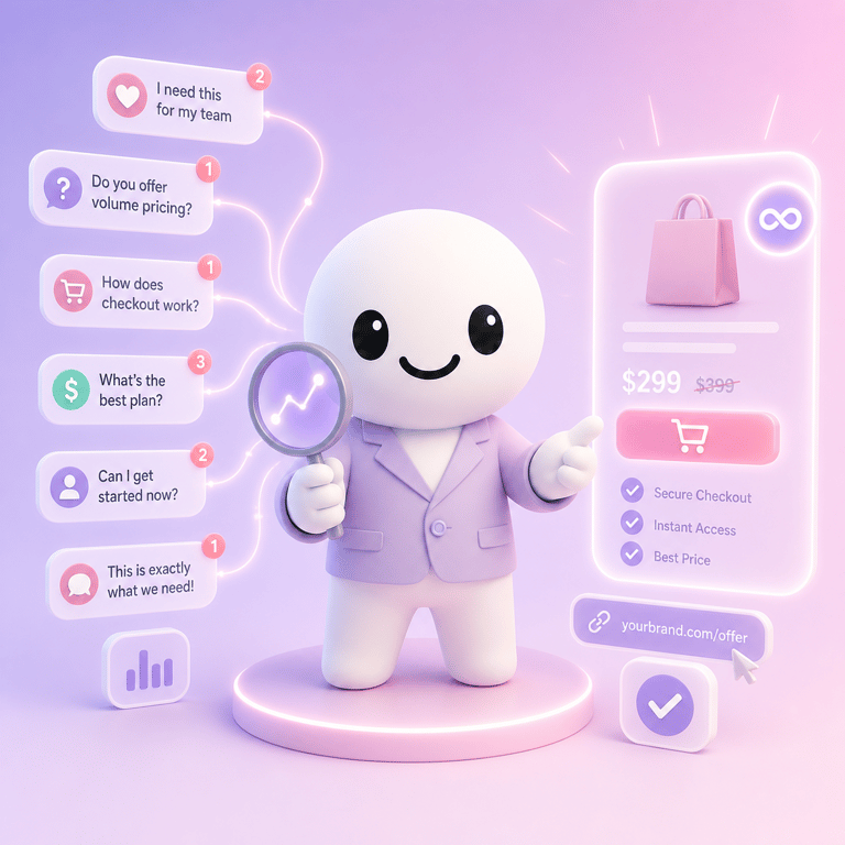 AI closer recognizing buyer intent and presenting an offer