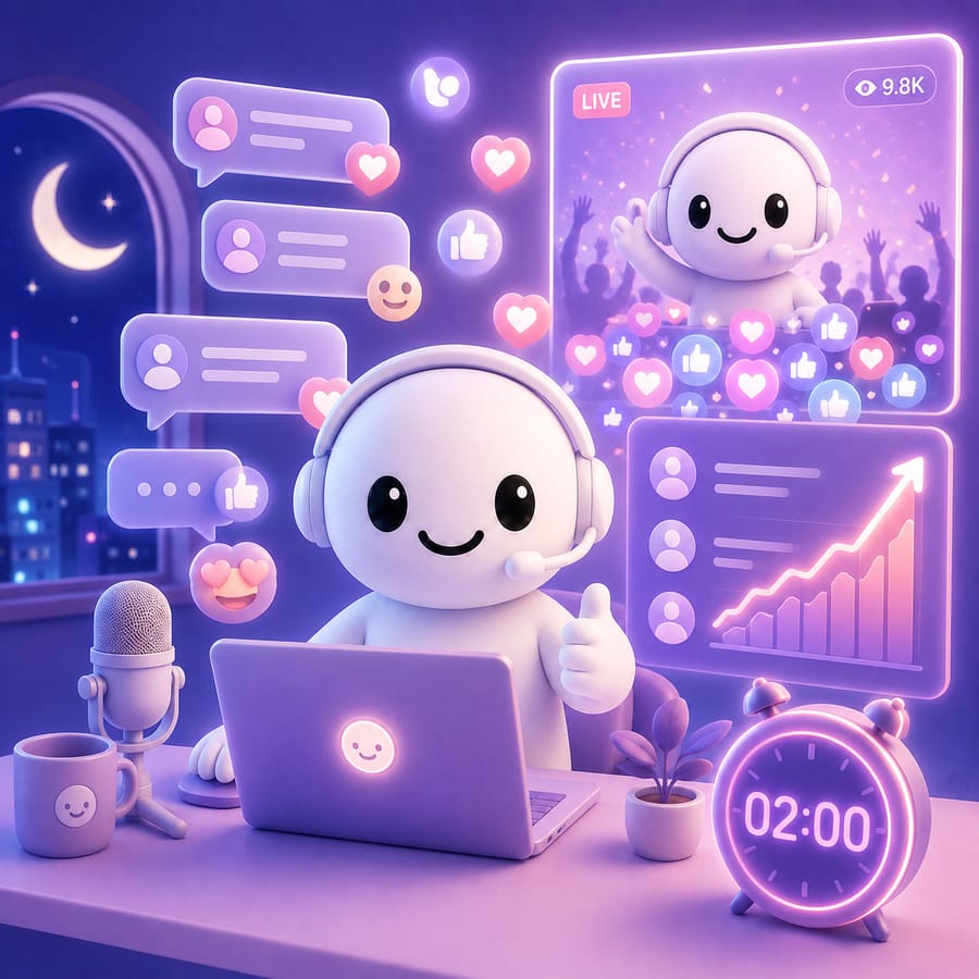 Your best stream goes viral at 2am