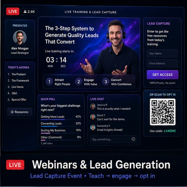 category webinars leadgen