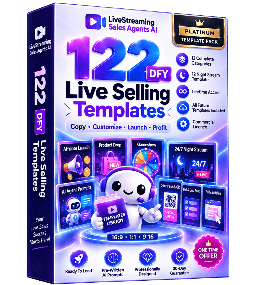 LiveStreamSalesAgentsAi OTO2 - Templates