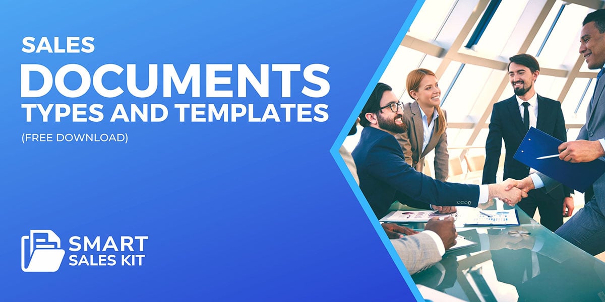 Sales Documents Types And Templates