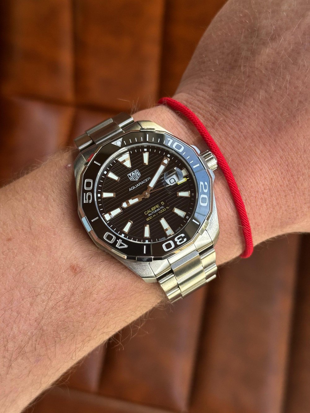 Tag heuer Aquaracer black dial - Alternativee