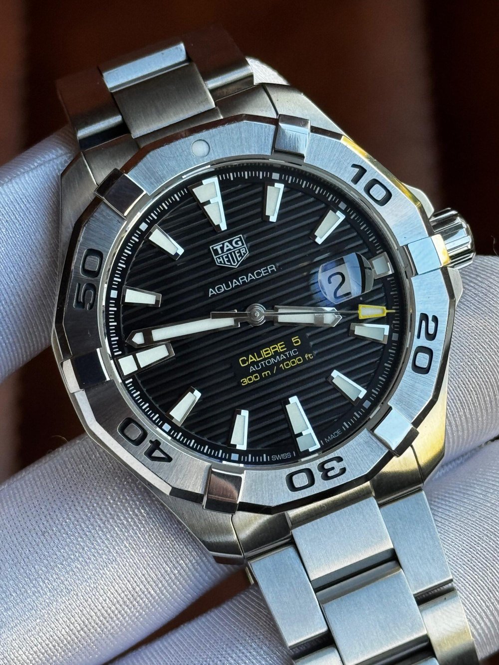 TAG HEUER AQUARACER – Black Dial - Alternativee