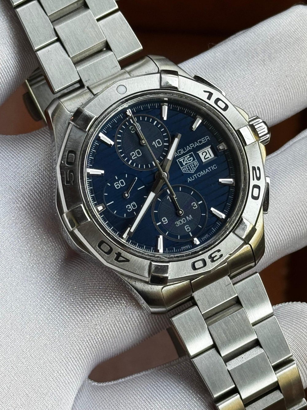 TAG HEUER AQUARACER CHRONOGRAPH – Blue Dial - Alternativee