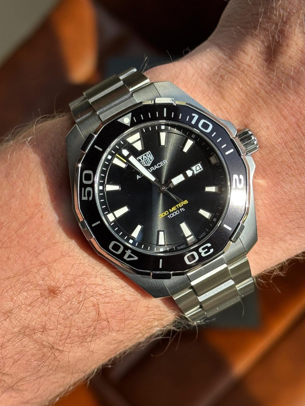 TAG Heuer Aquaracer Black Dial - Alternativee