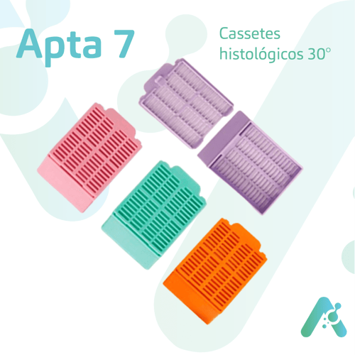 Apta 7 Cassetes Histologicos