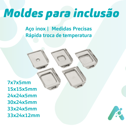Moldes para Inclusao Apta Biotech