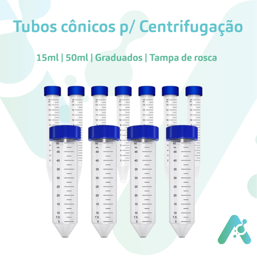 tubos conicos para centrifucagao apta biotech