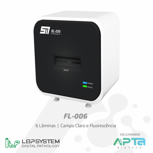 scanner de lâminas para patologia digital lbp system campo claro bl 006 6 lâminas