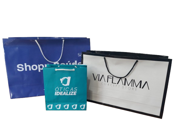 Sacolas de papel personalizadas