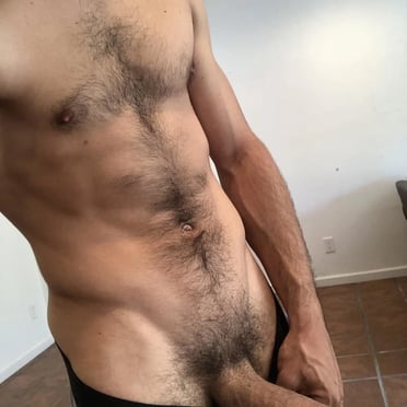 Nice hairy torso and a beautiful uncut juicy cock in this amateur pic.
