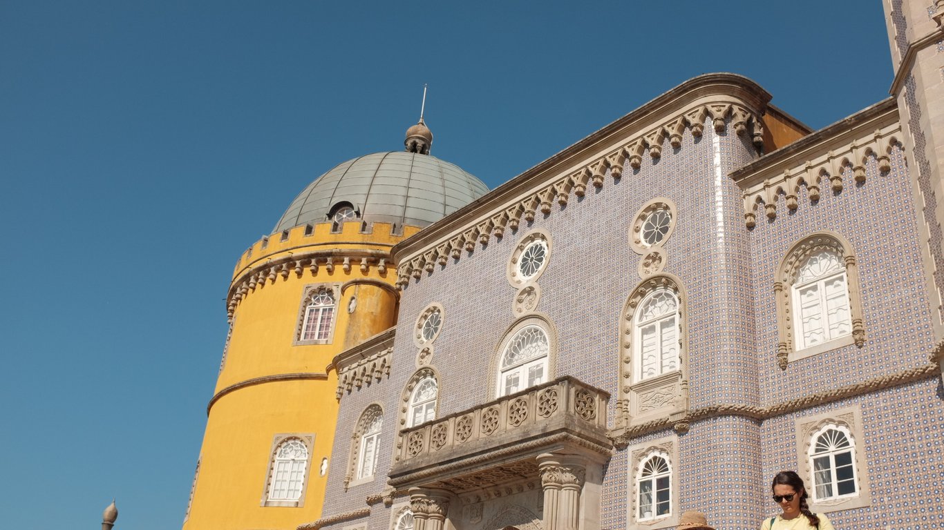 Palace of Pena in Sintra Portugal