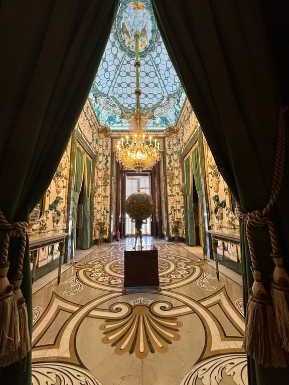 Royal Palace in Madrid Spain