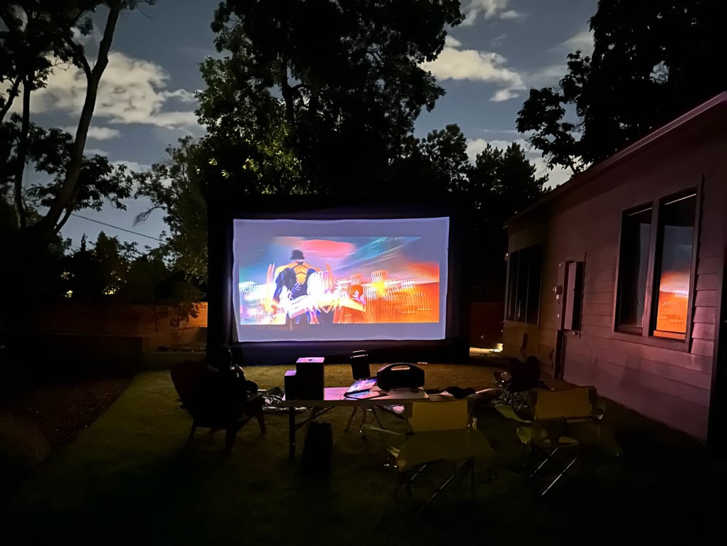 Movies in the yard
