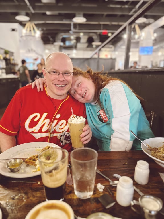 Nik and Whitney in Forth Worth Texas