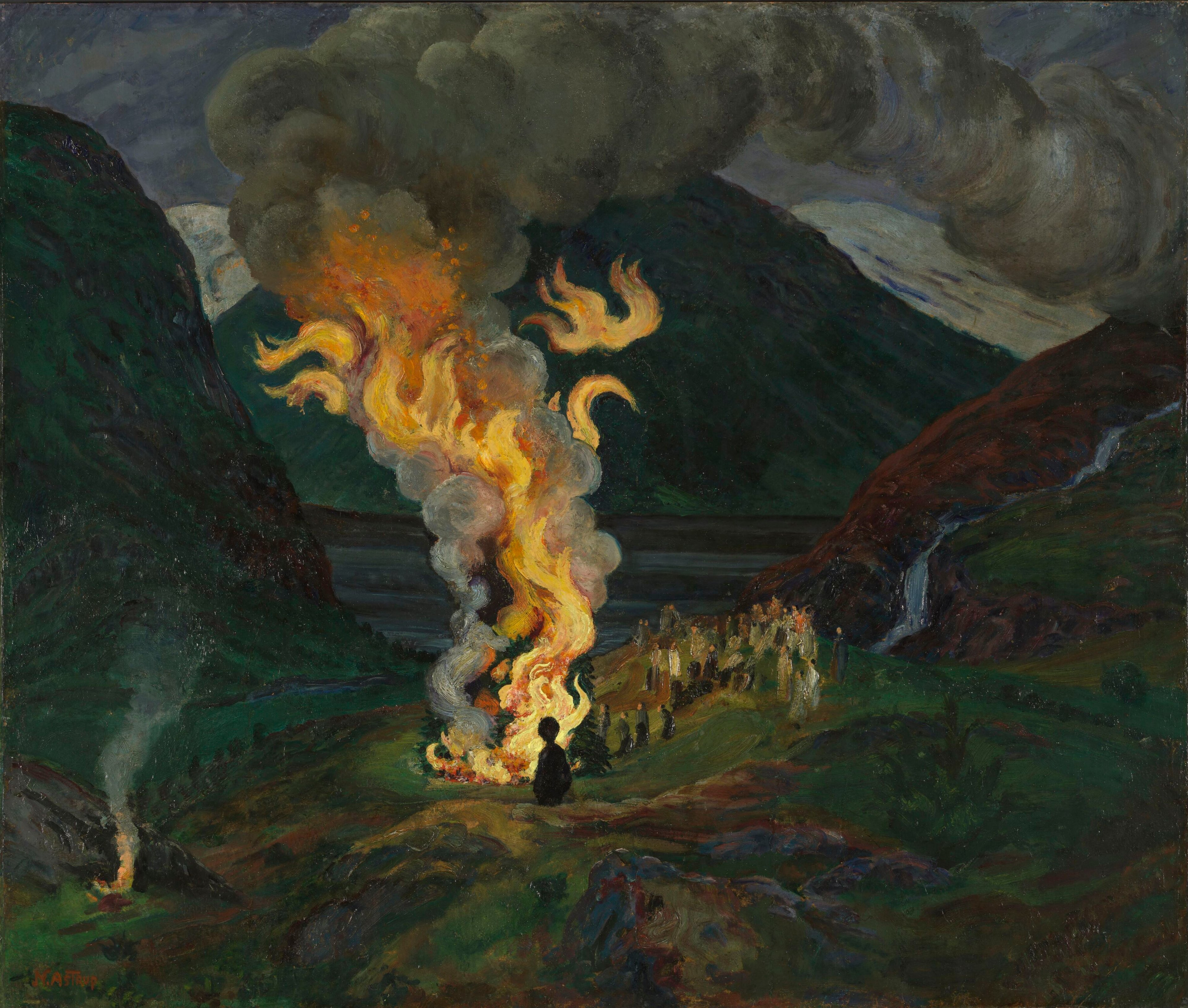 Midsummer Eve Bonfire