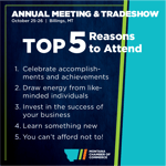 Top 5 Reasons to Attend our Annual Meeting