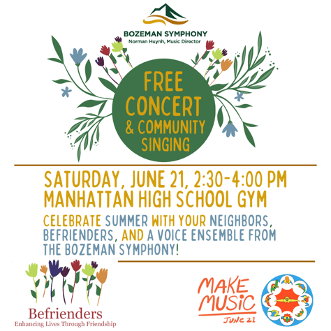 Celebrate Make Music Day with a Free Community Concert and Sing-Along