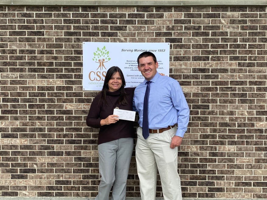 Catholic Social Services of Montana donates $60,000 to flood disaster relief efforts!