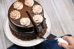 Earl Grey Sheet Cake