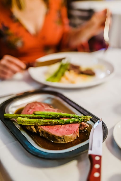 Beef and Asparagus meal