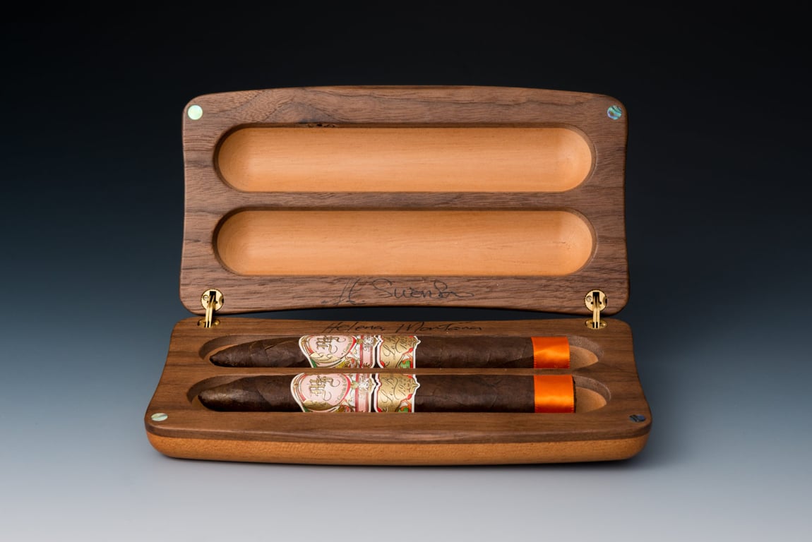 Cigars not included