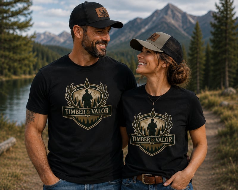 Timber and Valor Adult T- Shirt