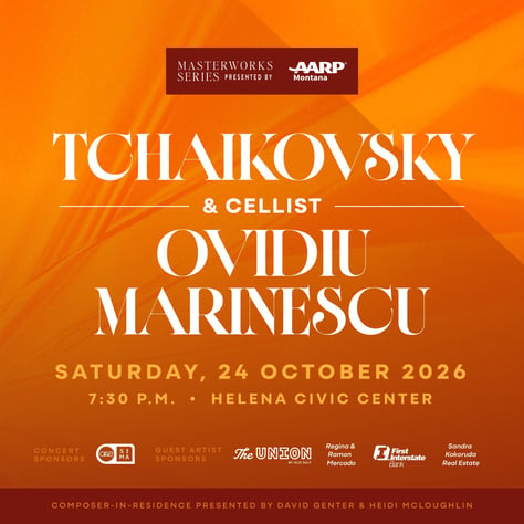 The Helena Symphony Presents Celebrated Cellist Ovidiu Marinescu!