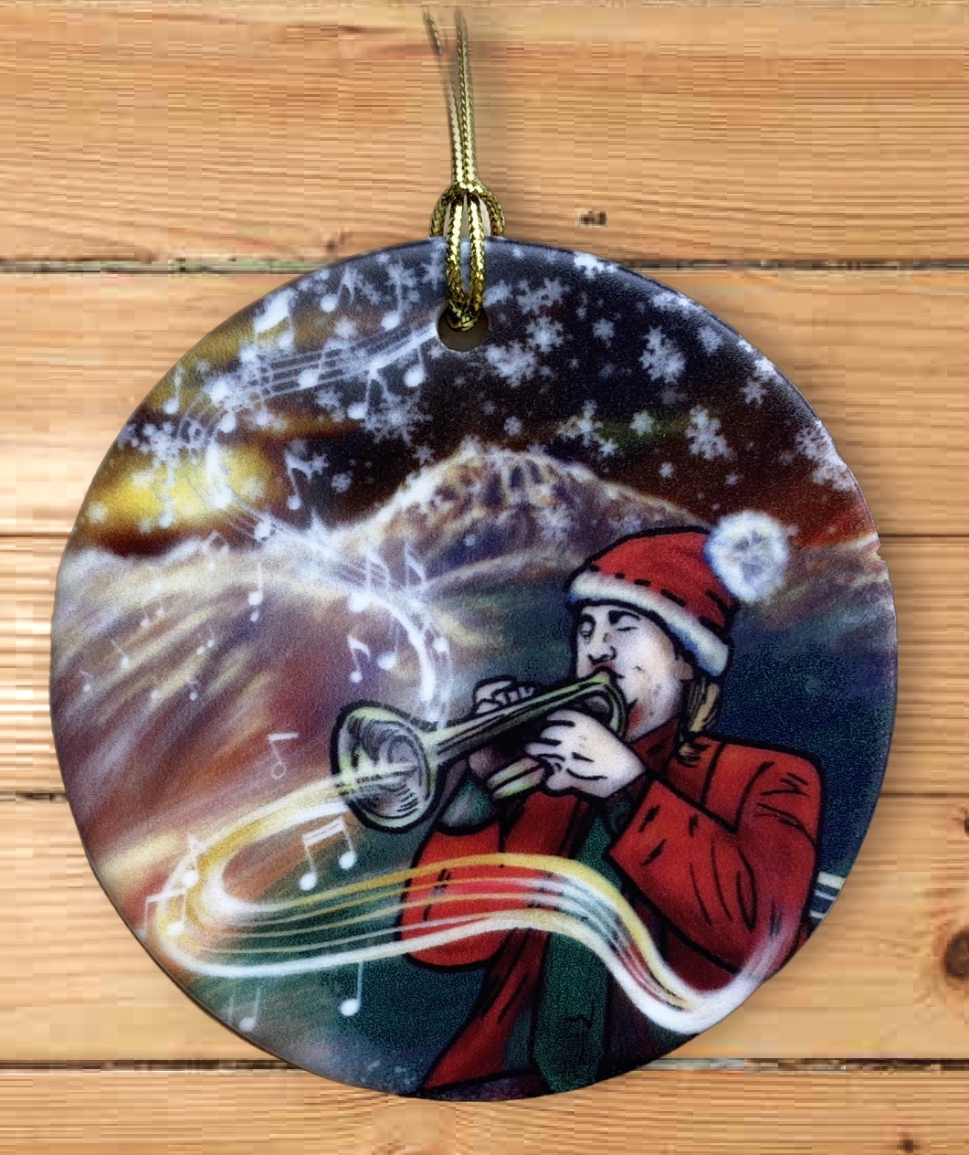 Bozeman Symphony Unveils 2025 Commemorative Holiday Ornament Illustrated by Bryan Schaeffer