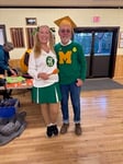 3rd Place-Cheerleader & Graduate