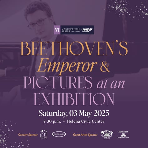 The Helena Symphony Closes Season 70 with Pictures at an Exhibition and Beethoven’s Emperor!