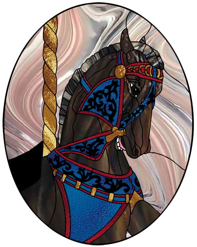 Hercules Carousel Horse