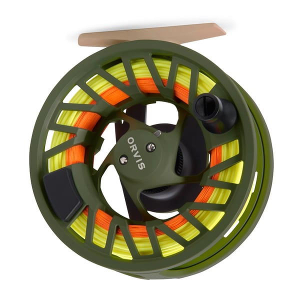 best inexpensive large arbor fly reel Sage XL 4/5/6 / Tempest Blue Echos Base fly reel is super affordable and gets new anglers on the water without a big investment Orvis Clearwater Fly Reel