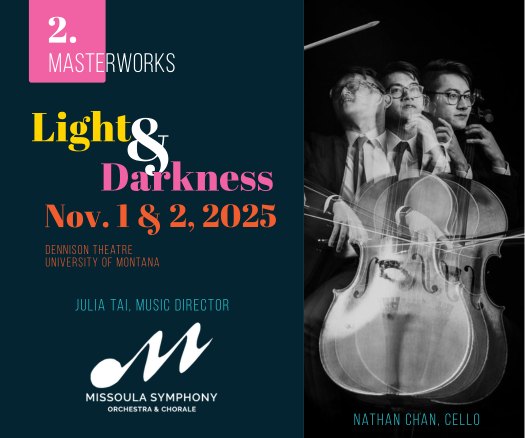 Missoula Symphony Orchestra Presents: Masterworks 2 – Light & Darkness