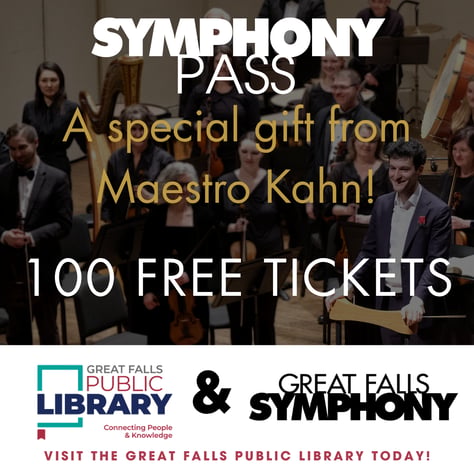 New Maestro Marks Debut with Gift of 100 Symphony Tickets to the Public Library