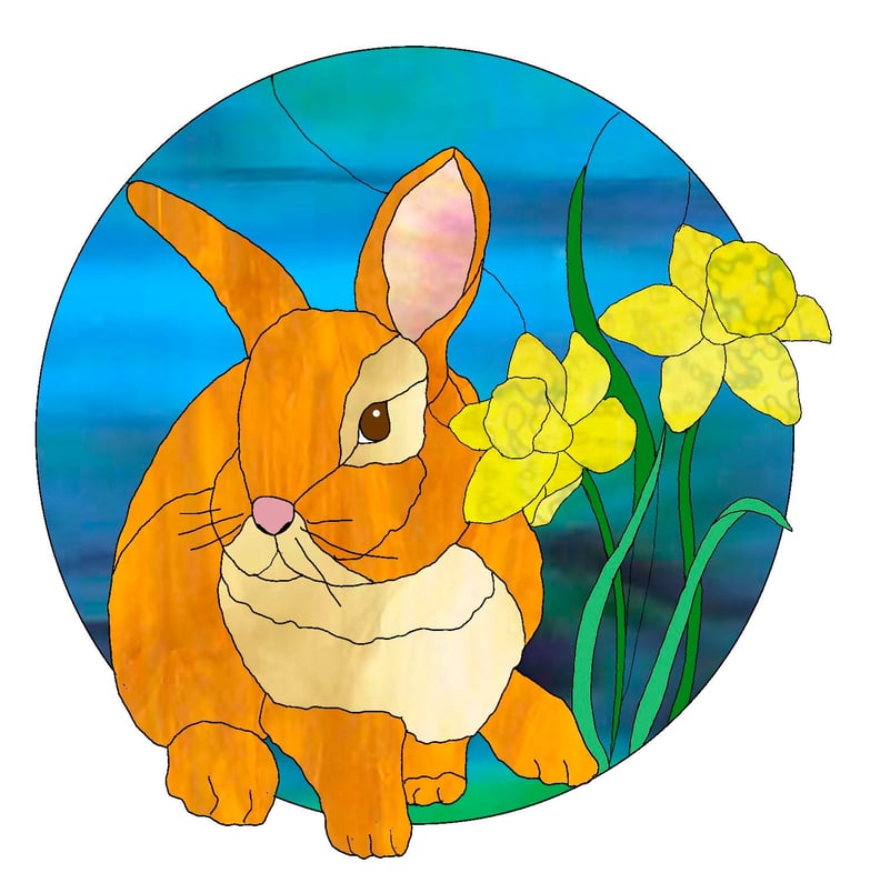 Rabbit and Daffodil
