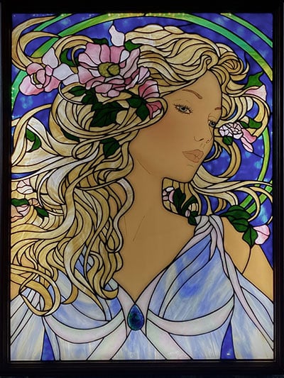 Art Nouveau Lady (Novella)