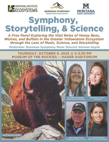 Bozeman Symphony and MSU Present Conservation Panel Exploring Music, Science, and Storytelling