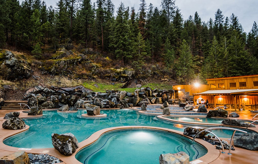 View of Quinns Hot Springs