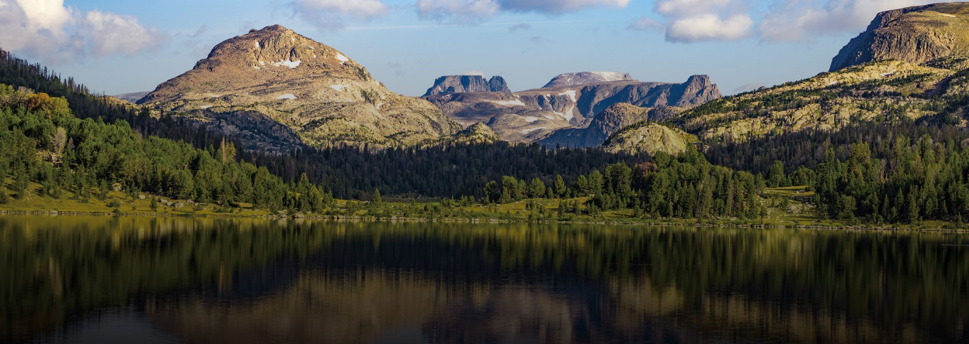 Mountain landscape seen from a Clearwater webcam region
