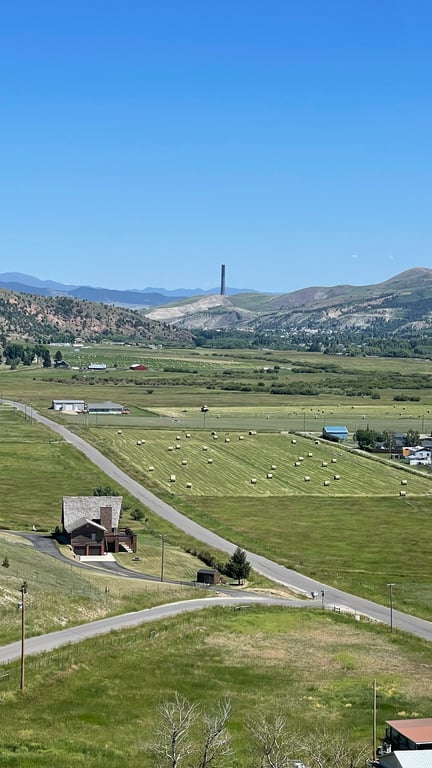 Overlook onto Anaconda and the infamous smoke stack - Photo Credit: Brittany Arvish