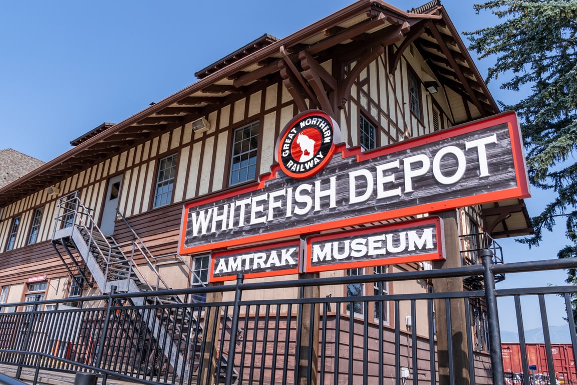 Whitefish Depot Exterior