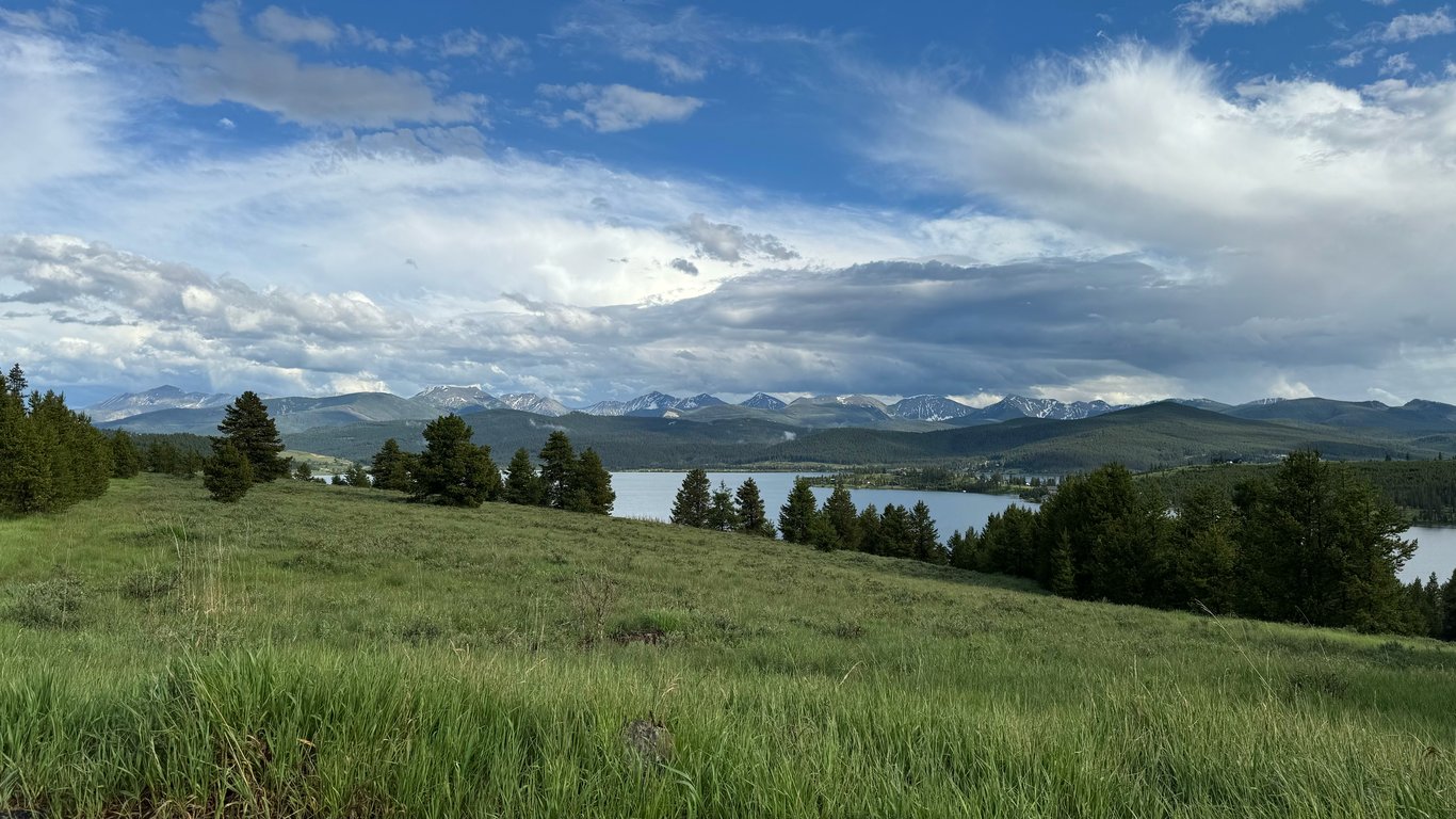 View of Georgetown Lake near Anaconda, MT - Photo Credit: Brittany Arvish