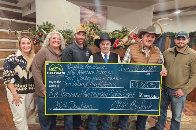 Giving Back - Bigfork donations