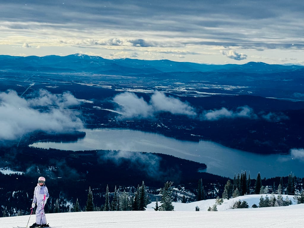 Winter lake view from the ski hill - Photo Credit: Tori Cummings