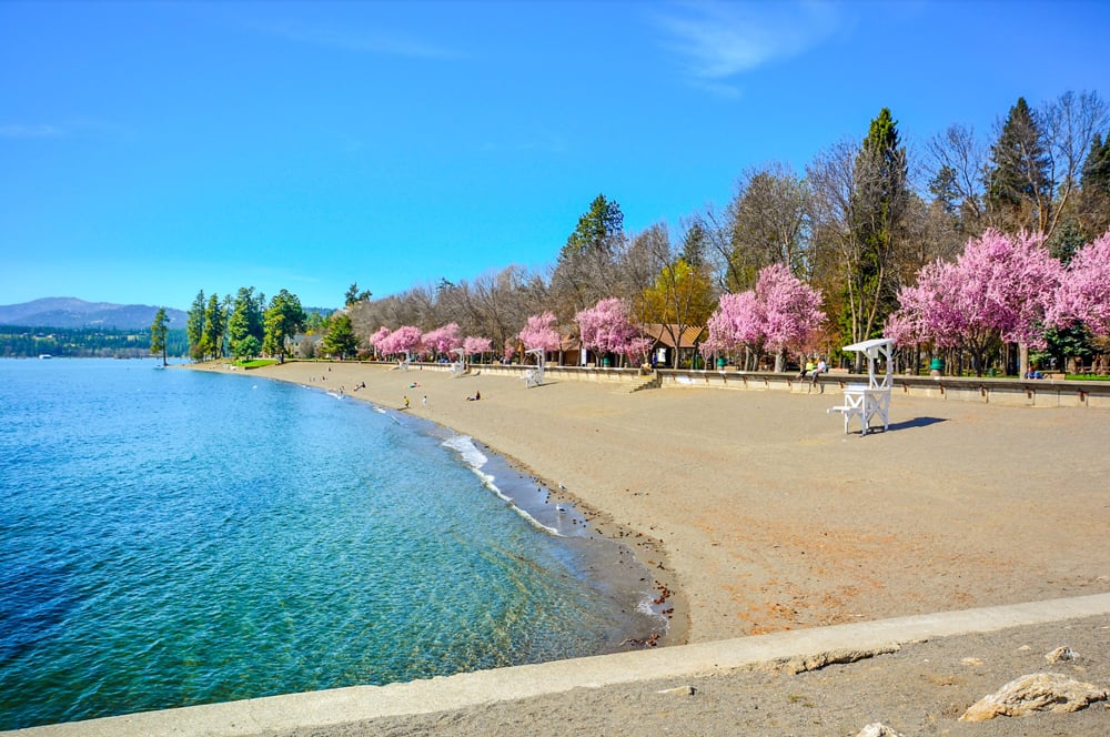Coeur d"Alene Beach