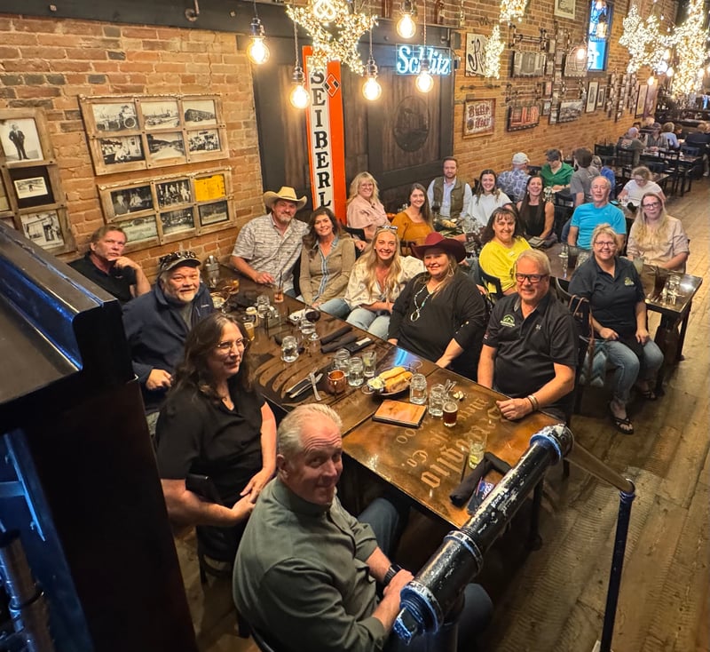 Agents around the table at Boot Camp